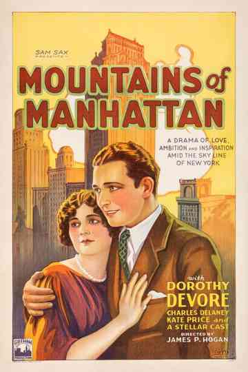 Mountains of Manhattan Poster