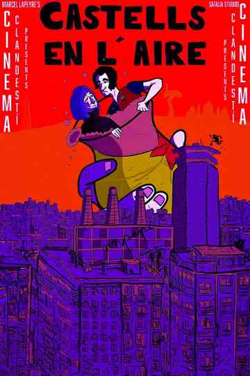 Castells en L'aire Poster