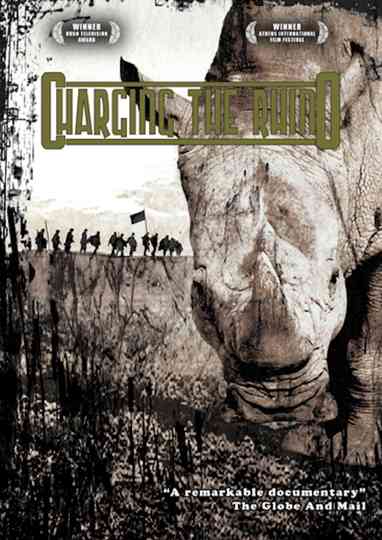 Charging The Rhino Poster