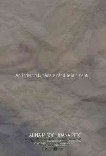 WE'LL LIGHT A CANDLE WHEN THE LIGHTS GO OUT Poster