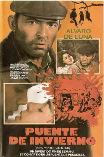 Puente de invierno Poster