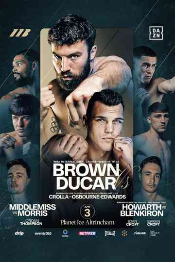 Pat Brown vs. Vasil Ducar Poster