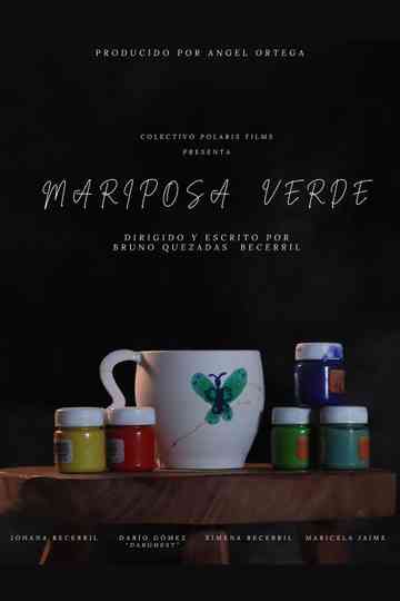 Mariposa verde Poster