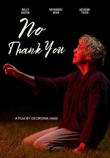 No Thank You Poster
