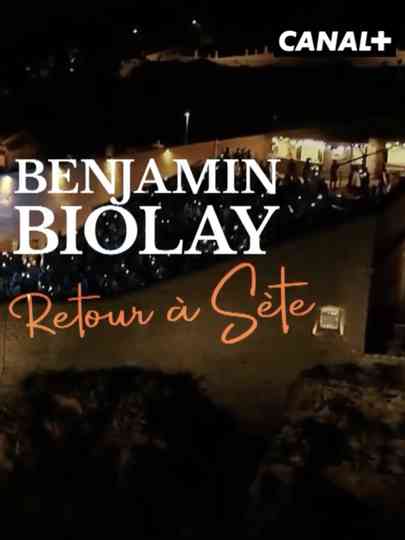 Benjamin Biolay, retour à Sète Poster