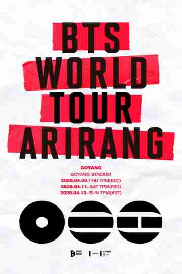 BTS World Tour ‘Arirang’ in Goyang: Live Viewing Poster