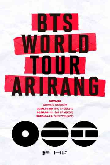 BTS World Tour ‘Arirang’ in Goyang: Live Viewing Poster