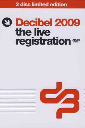 Decibel Outdoor Festival 2009 Poster