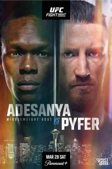 UFC Fight Night 271: Adesanya vs. Pyfer Poster