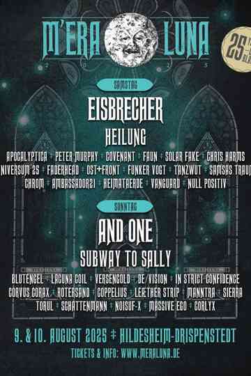 Eisbrecher: Live at M'era Luna 2025 Poster