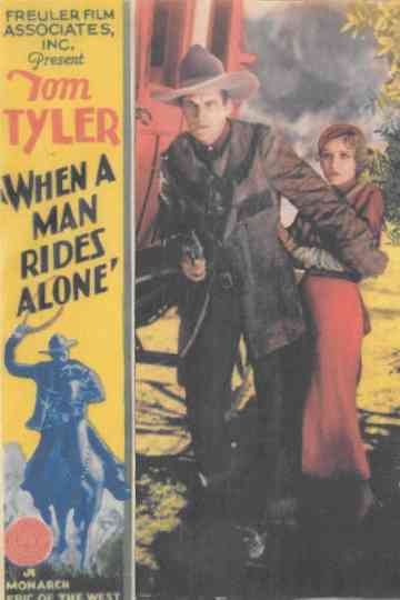 When a Man Rides Alone Poster