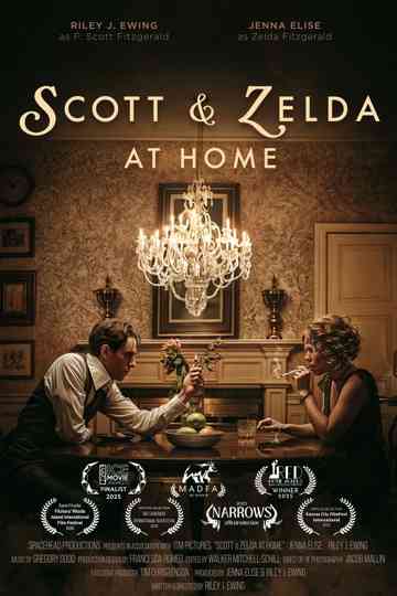 Scott & Zelda At Home Poster