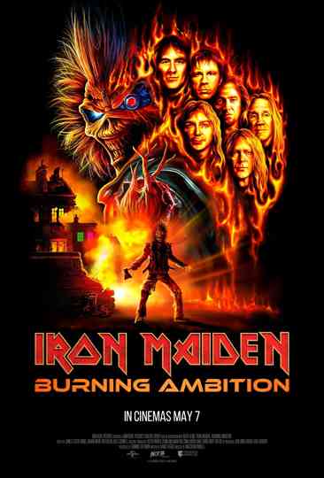 Iron Maiden: Burning Ambition Poster