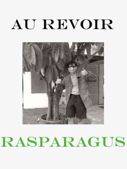 Au Revoir Rasparagus Poster
