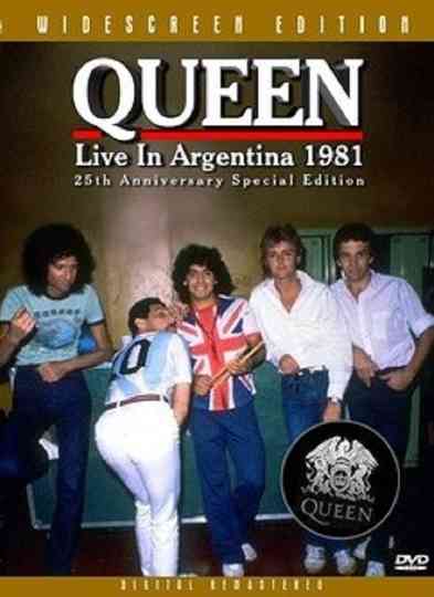 Queen Live in Argentina Poster