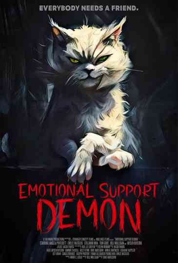 Emotional Support Demon Poster