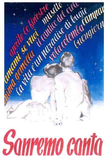 Sanremo canta Poster