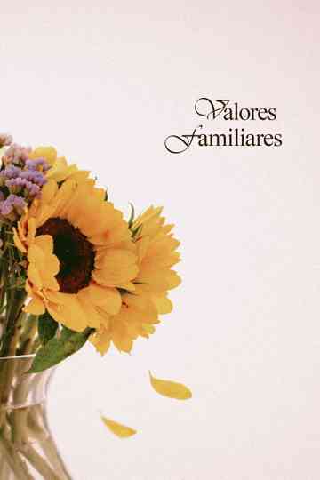 Valores Familiares Poster