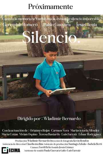 Silencio. Poster