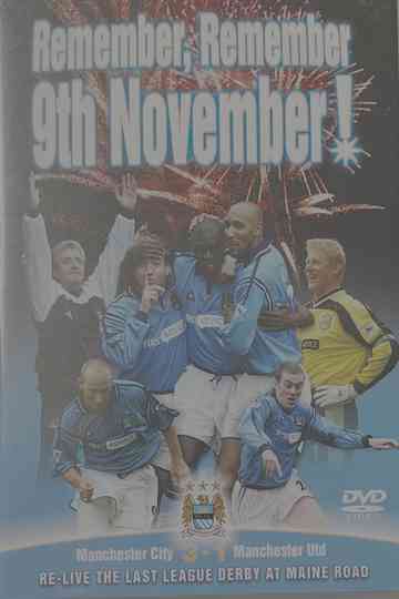 Manchester City - Remember, Remember 9th November Poster