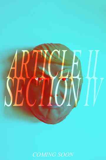 POLITICAL BULLSHIT (THE "ARTICLE II SECTION IV" CUT) Poster