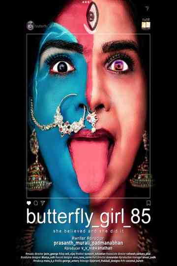Butterfly_Girl_85 Poster