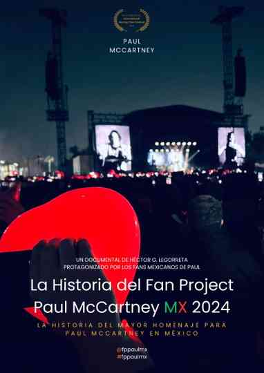 La Historia del Fan Project Paul McCartney MX 2024 Poster
