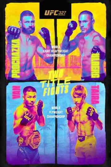 UFC 327: Procházka vs. Ulberg Poster