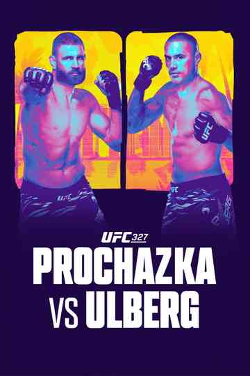 UFC 327: Procházka vs. Ulberg Poster