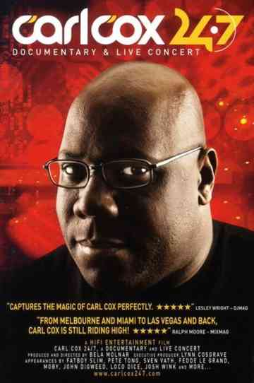 Carl Cox 24/7 Poster