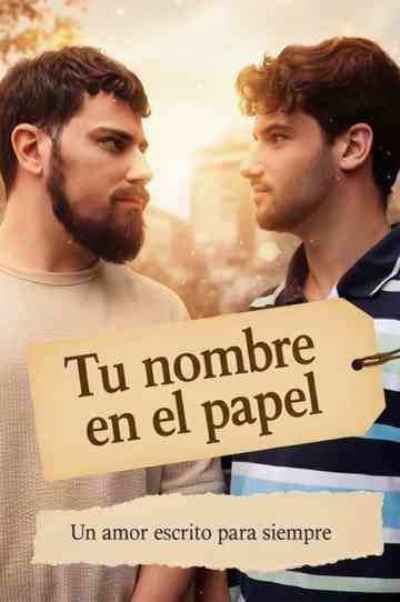 Tu Nombre en el papel Poster
