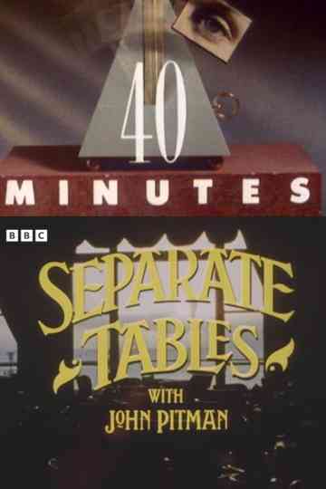Separate Tables Poster