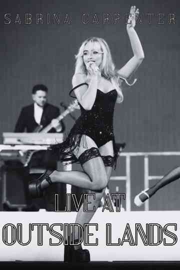 Sabrina Carpenter Live at Outside Lands Music Festival Poster