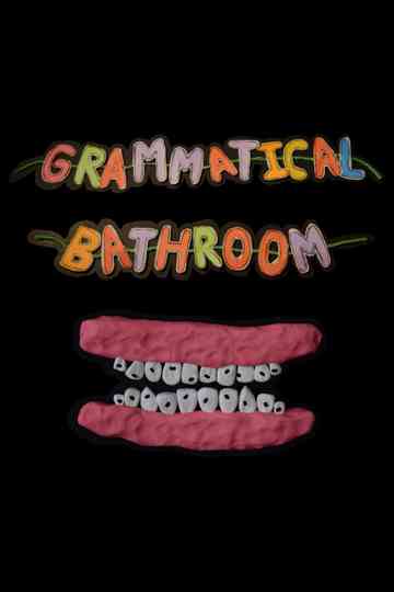 grammatical bathroom Poster