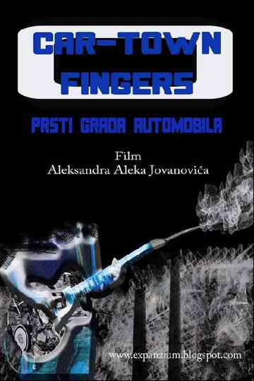 Car Town Fingers Poster
