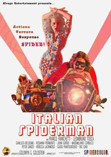 Italian Spiderman Poster