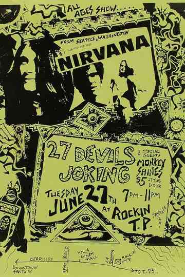 Nirvana: Rockin’ T.P., Santa Fe 1989 Poster