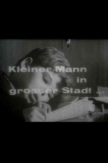 Kleiner Mann in grosser Stadt... Poster