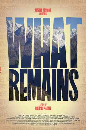 What Remains Poster