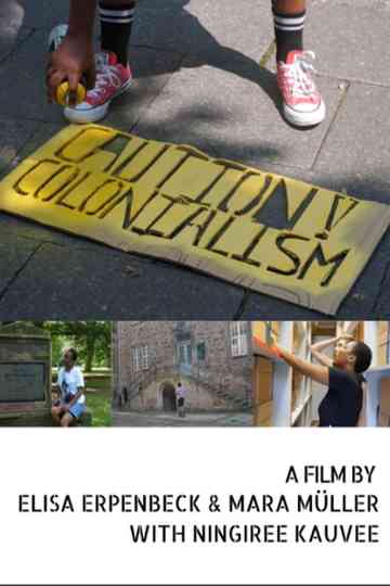 Caution Colonialism Poster