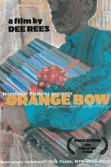 Orange Bow Poster
