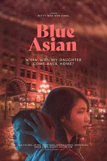Blue Asian Poster