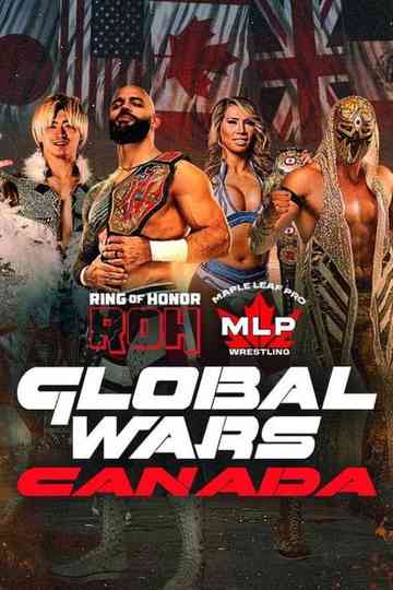 ROH x MLP Global Wars Canada Poster