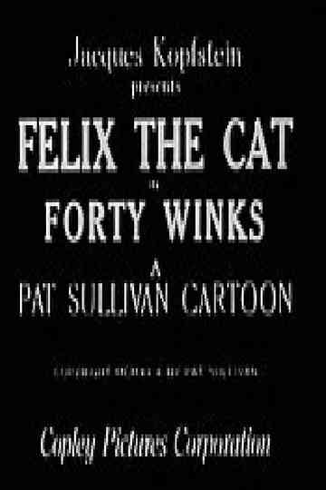 Forty Winks Poster