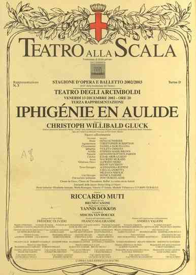 Iphigénie en Aulide Poster