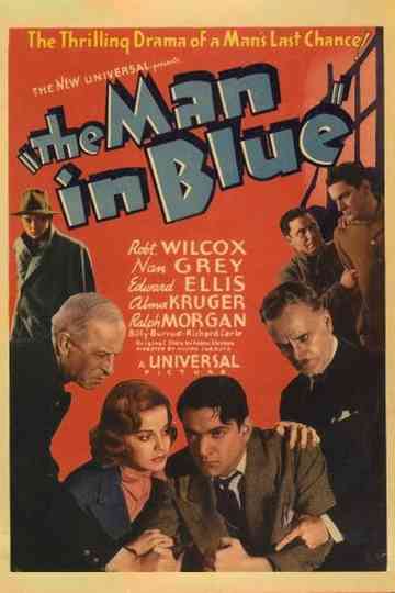 The Man in Blue Poster
