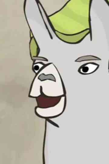 Llamas with Hats Poster