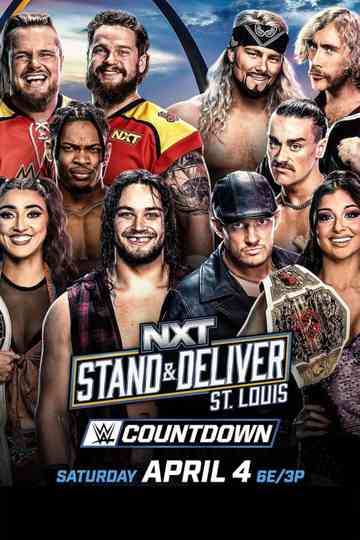 WWE NXT Countdown To Stand & Deliver 2026 Poster