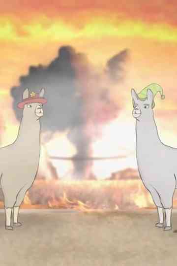Llamas with Hats 4 Poster