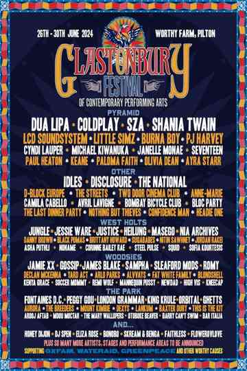 Glastonbury 2024 Poster